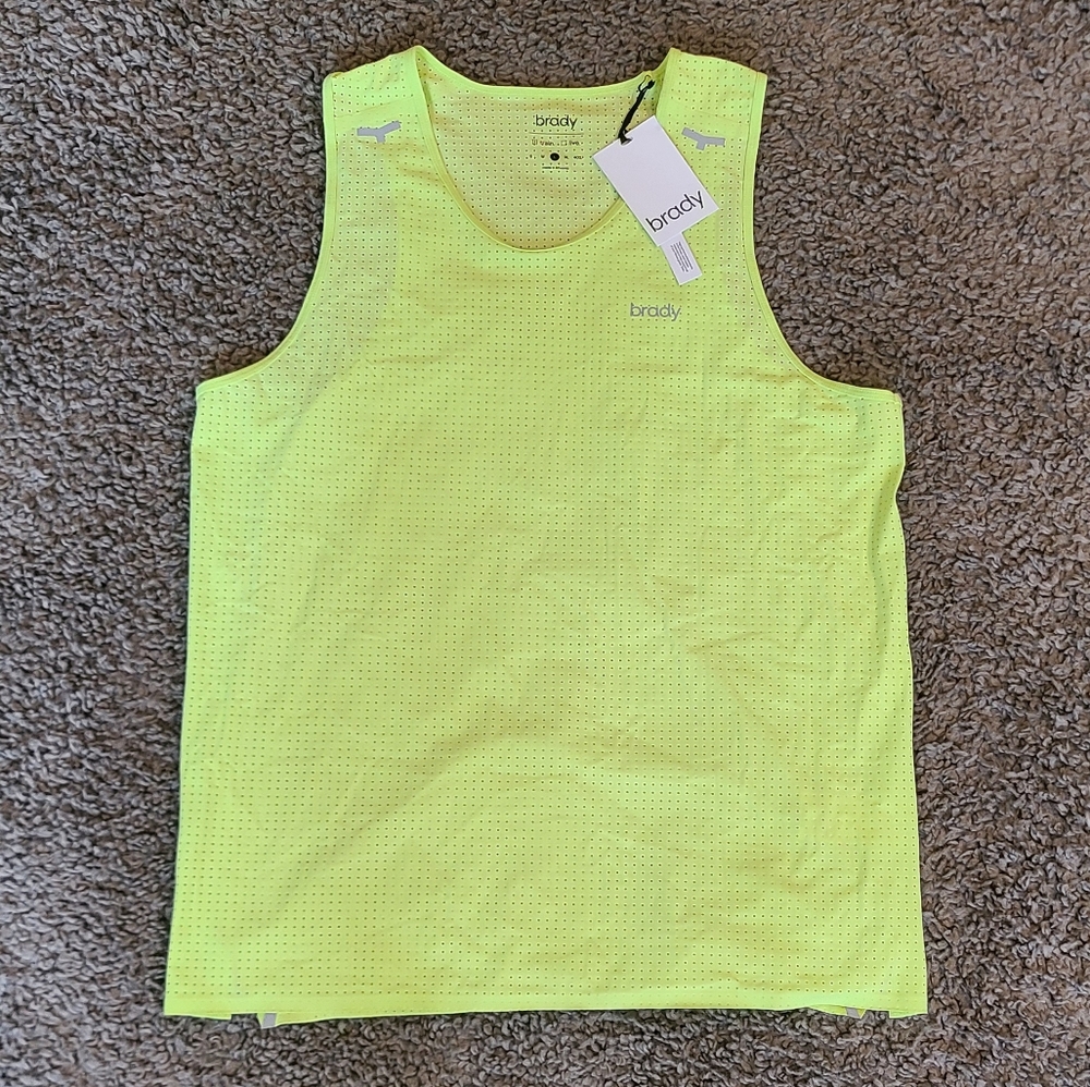 NWT BRADY Brand Mesh Tank Top